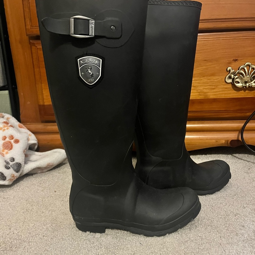 Kamik Black Women's Rain/Winter Boots